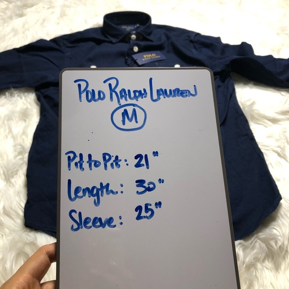 🌟 NWT Polo Ralph Lauren Button Down Shirt - Picture 7 of 8